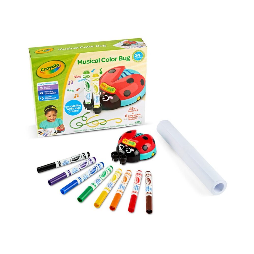 NEW Crayola® Musical Doodle Bug Coloring Toy